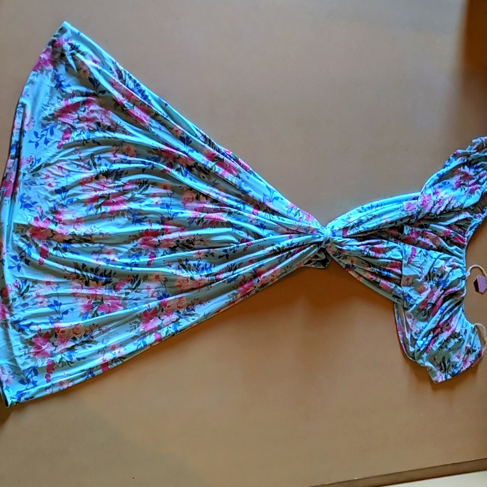 Pink blush maternity maxi dress nwt